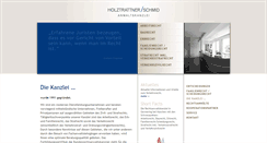 Desktop Screenshot of holztrattner-schmid.de